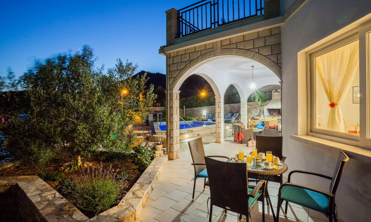 Haus am Meer in der Bucht - Insel Korcula