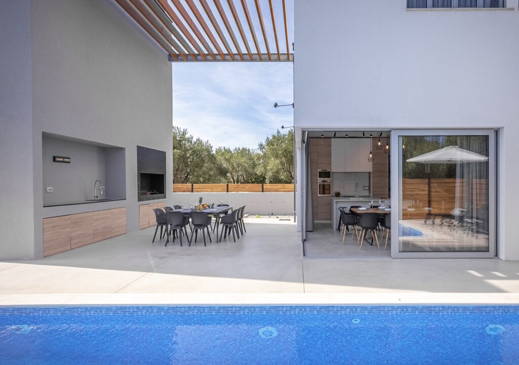 Freies Klettern Ultramodernes Haus - Raum Zadar