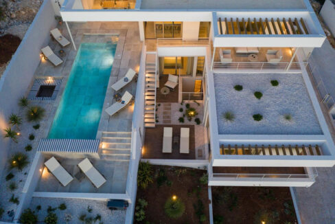 Kürzlich erbautes modernes Villa am Meer - Rogoznica.