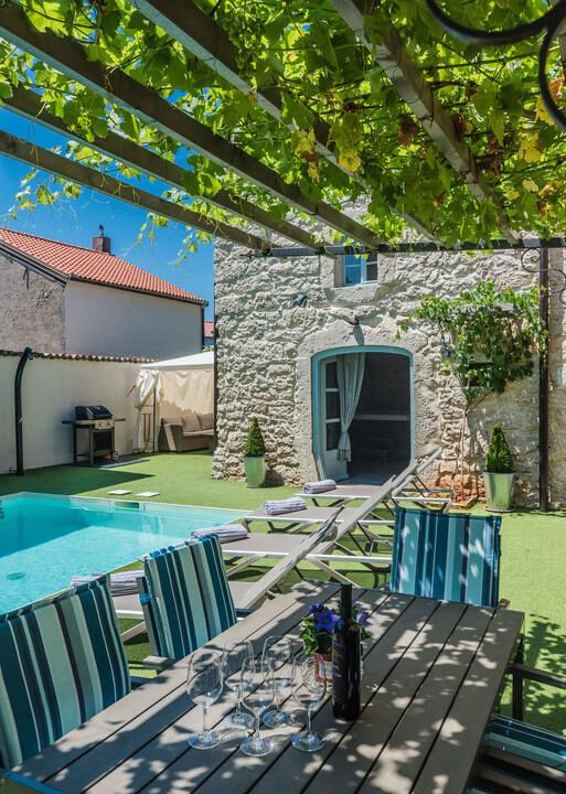 Romantische Steinvilla in Crikvenica - Kvarner Gebiet