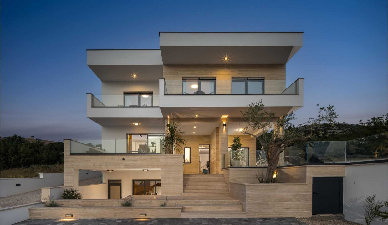 Neue Villa mit Meerblick in der Nähe von Zadar