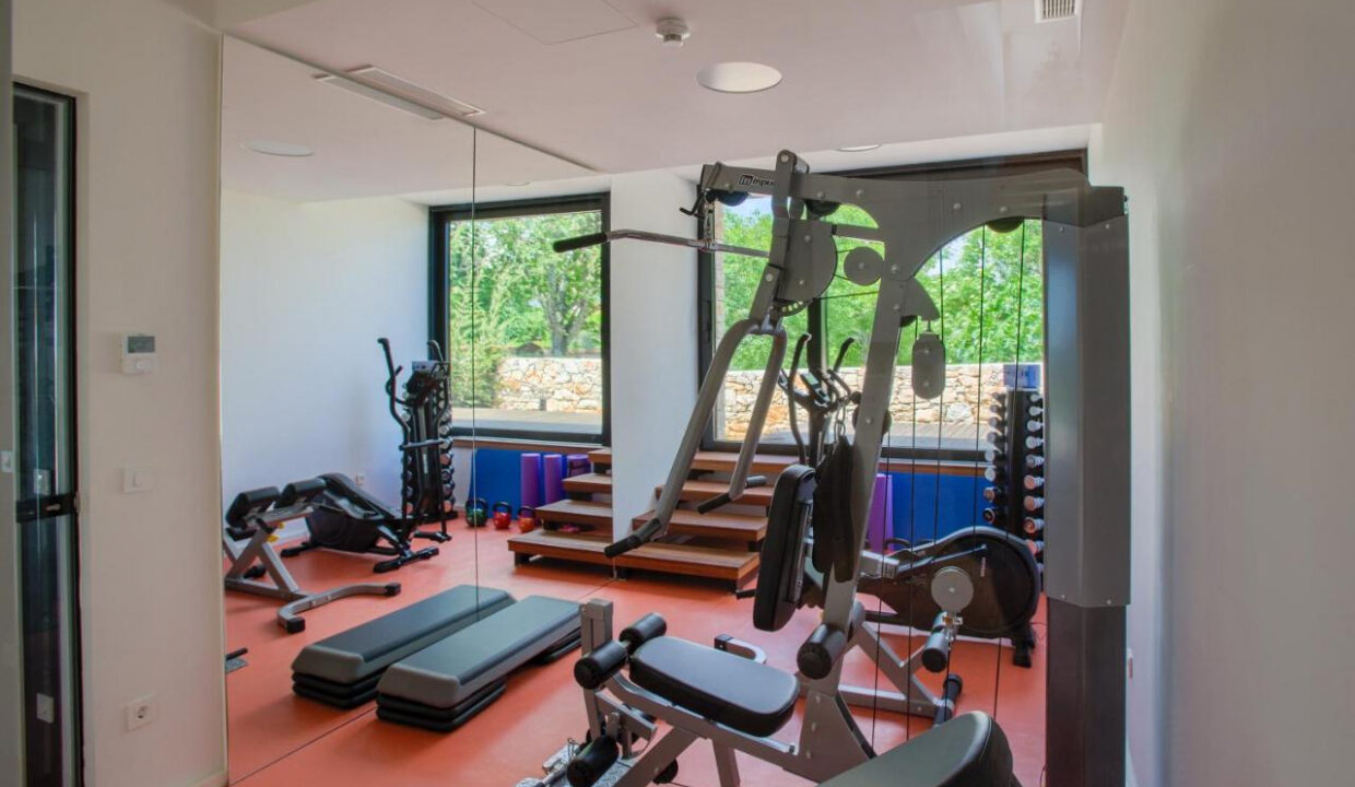 Zeitgenössische Oase, ein luxuriöser moderner Villenrückzugsort, Region Pore?