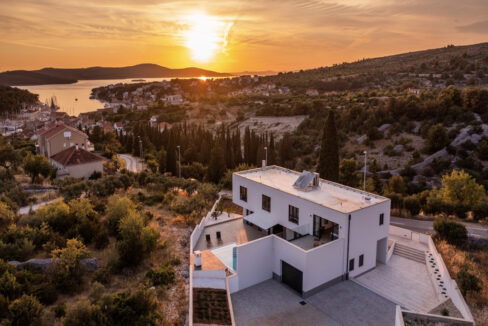 Atemberaubende ultramoderne Villa mit Meerblick - Milna, Brac