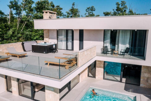 Moderne Villa in der Nähe von Zadar