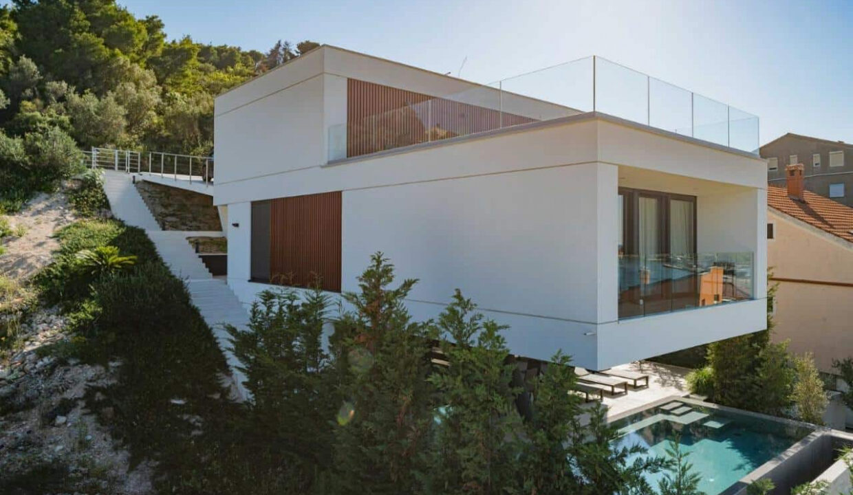 Neue Villa mit Meerblick auf Ugljan