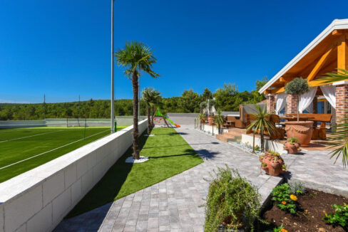 Luxuriöse Villa mit einem Tennisplatz - Novigrad, Gespanschaft Zadar