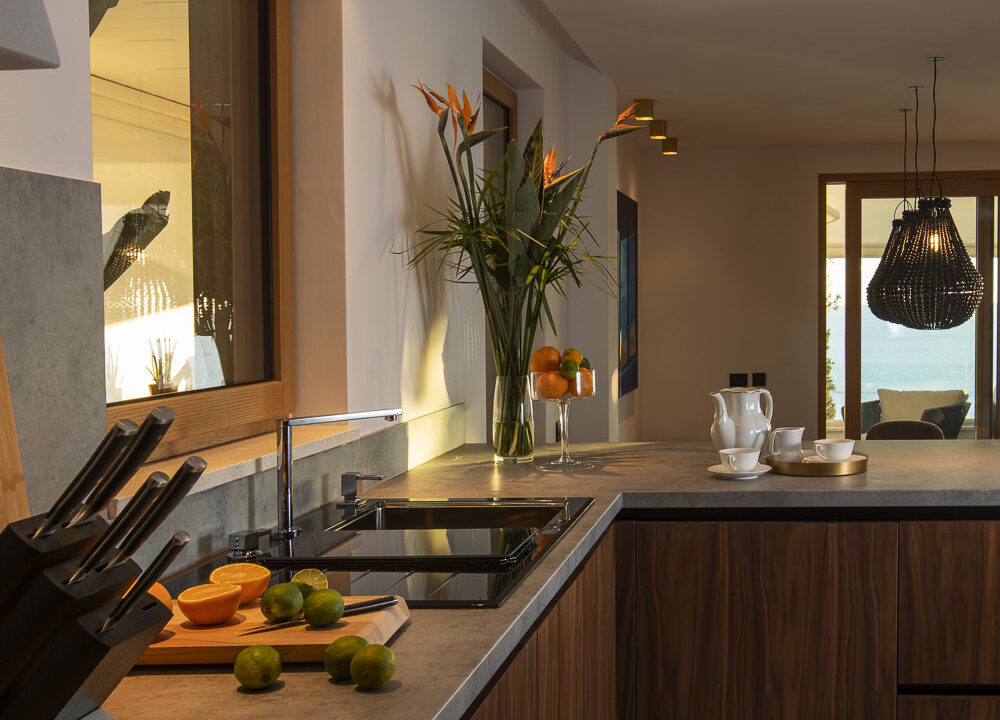 Blick auf die Altstadt von Dubrovnik, Villa Dubrovnik