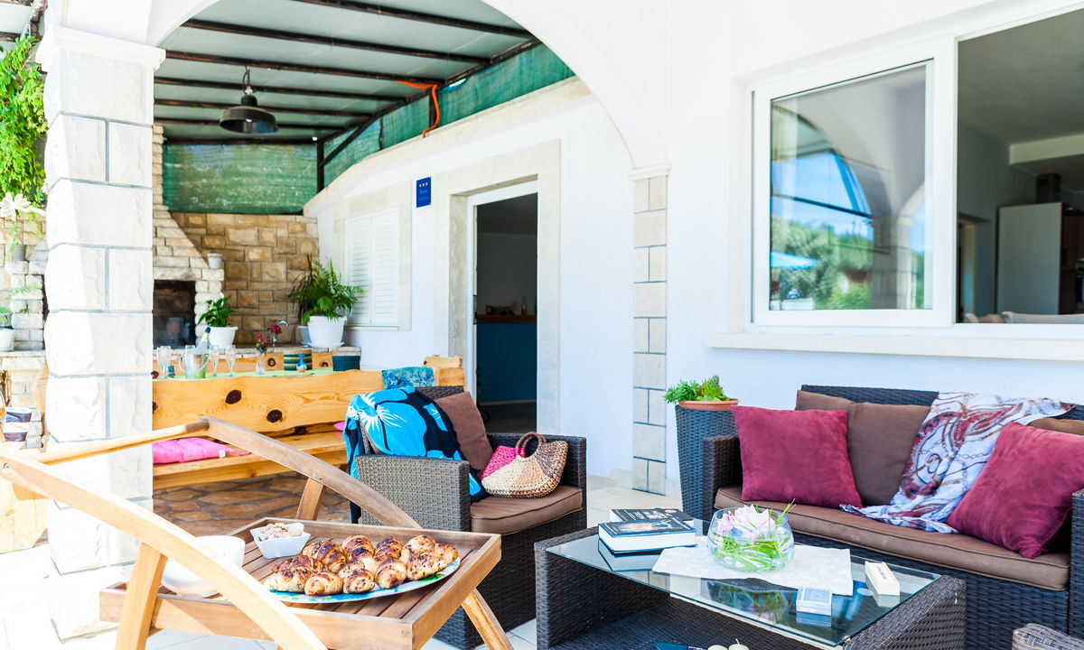 Haus am Meer in der Bucht - Insel Korcula