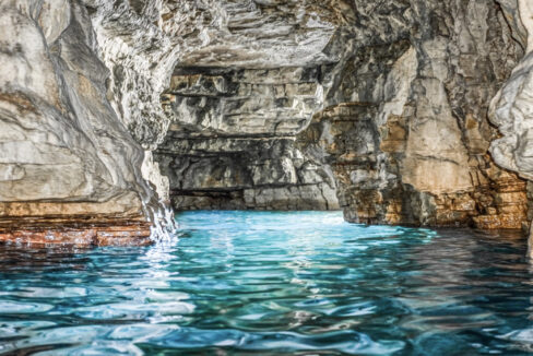 Neues modernes Haus auf der Insel Solta