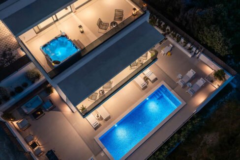 Exklusive Villa mit Meerblick Okrug Gornji