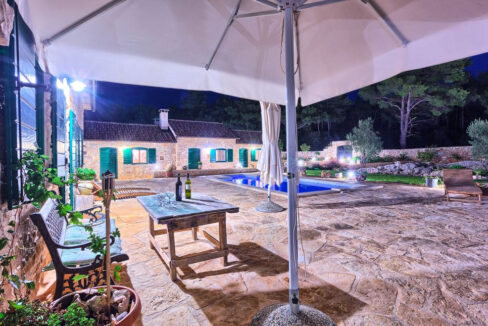 Steinhaus auf der Insel Hvar