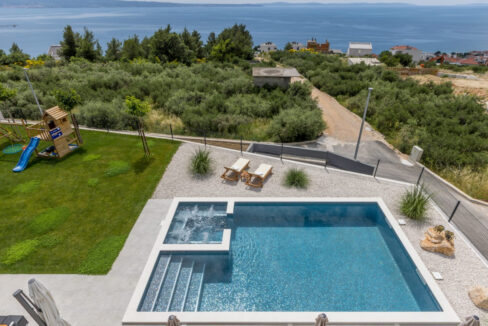 Neues Meerblick-Ferienhaus Podstrana