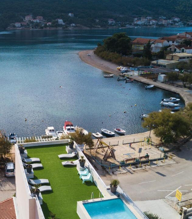 Haus am Wasser in Sibenik