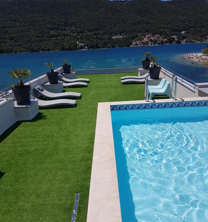 Haus am Wasser in Sibenik