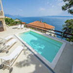 Steinhaus mit Meerblick auf der Insel Brac