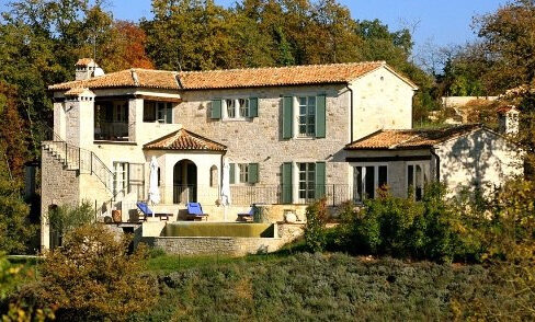 Steinvilla in Rovinj, Istrien