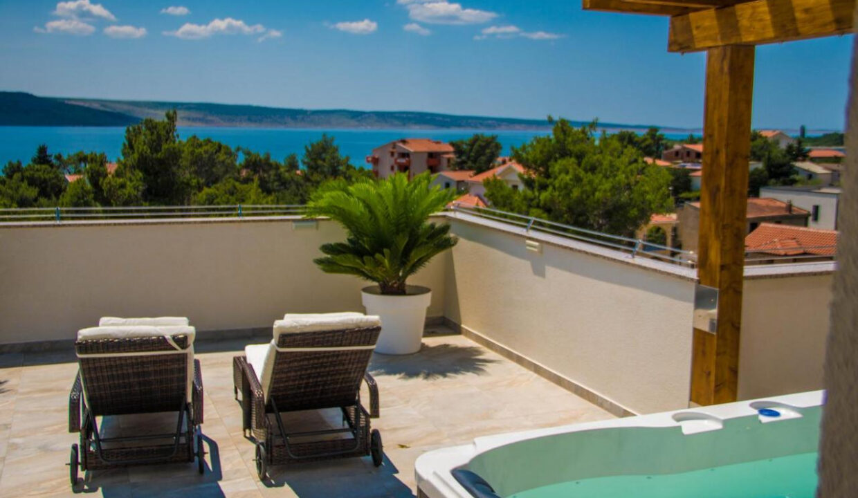 Wunderschöne Villa mit Meerblick in der Region Zadar