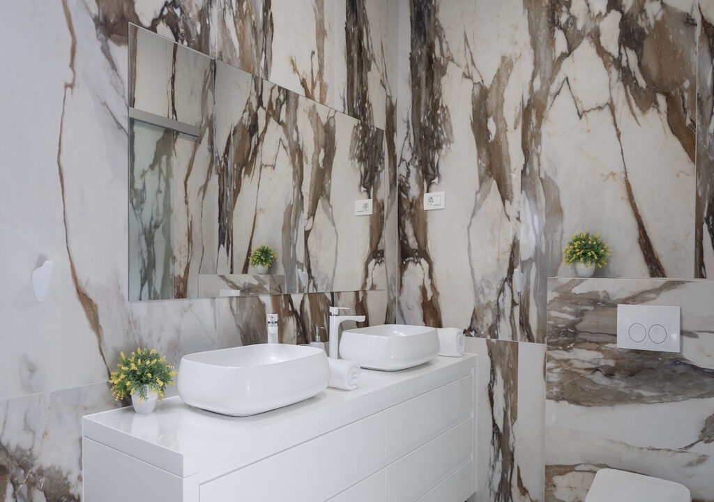 Neue moderne Villa mit Meerblick in Rogoznica