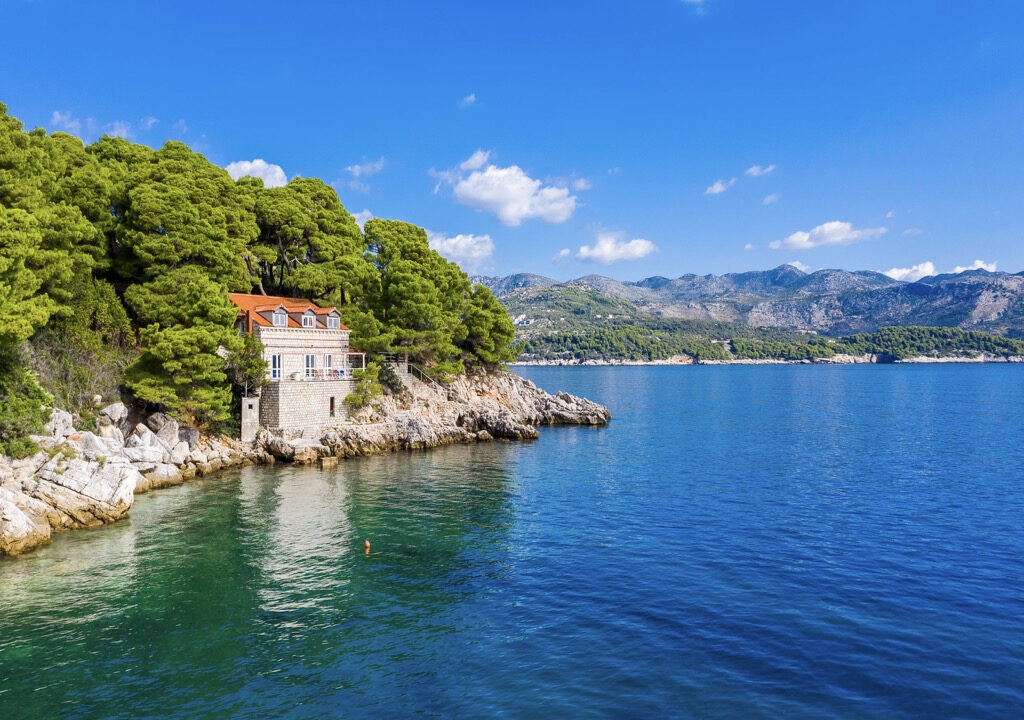 Wunderbares traditionelles Villa-Projekt am Meer - Dubrovnik