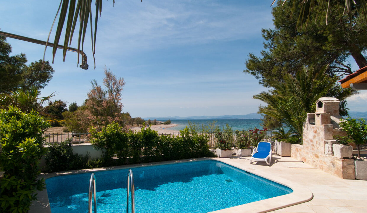 Haus am Strand auf der Insel Brac