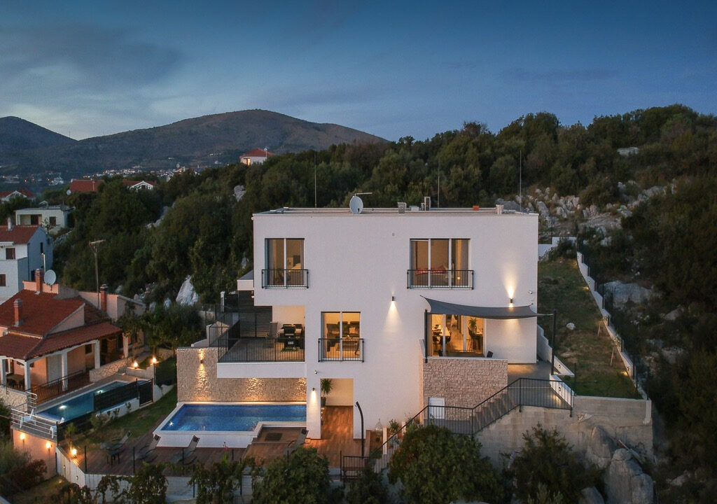 Villa mit Meerblick auf Ciovo