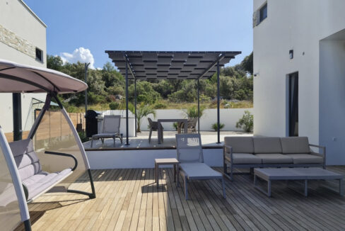 Neue moderne Villa mit Meerblick in Rogoznica