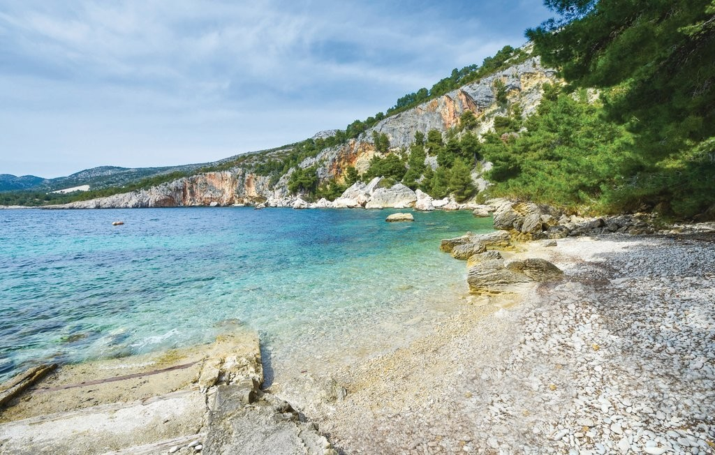Haus am Meer auf der Insel Hvar