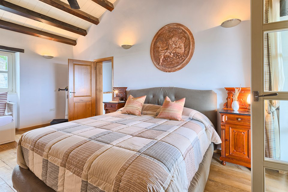 Steinhaus mit Meerblick in der Region Rovinj