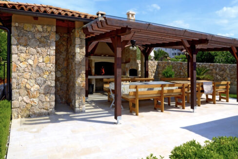 Steinhaus auf der Insel Krk