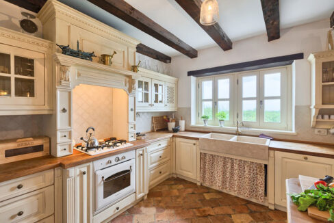 Steinhaus mit Meerblick in der Region Rovinj