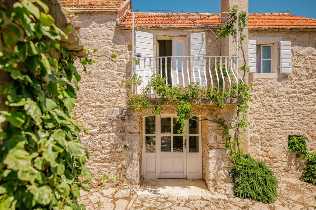 Steinvilla auf der Insel Hvar