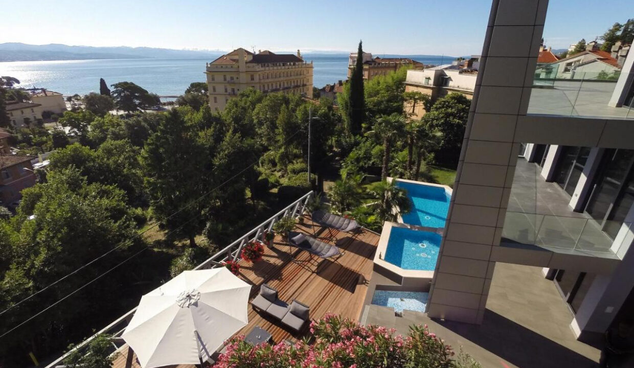 Wohnungen Haus in Opatija