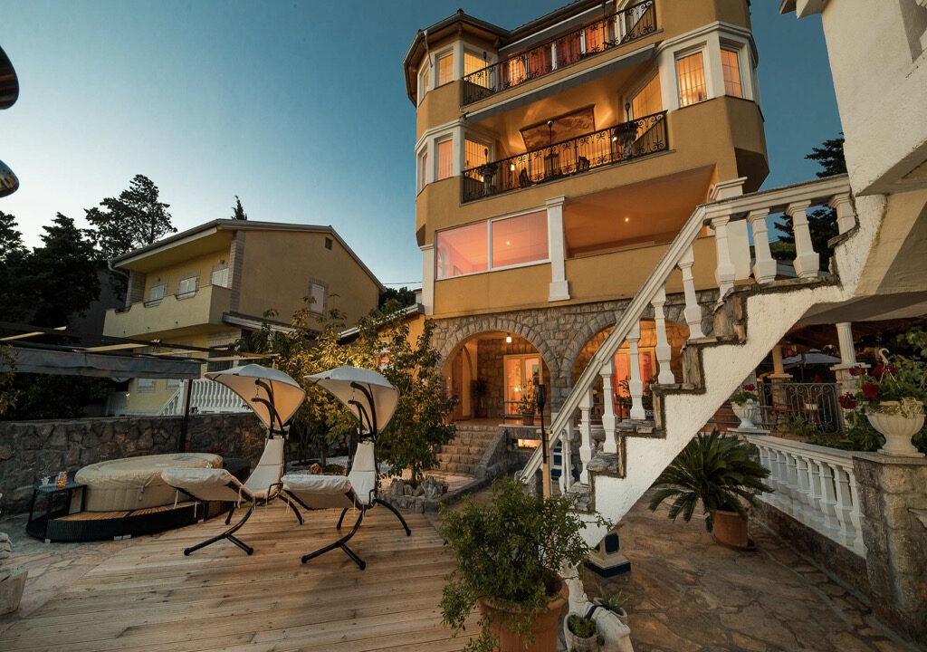 Villa am Meer in der Nähe von Crikvenica