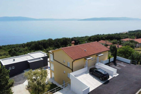 Haus mit Meerblick bei Labin
