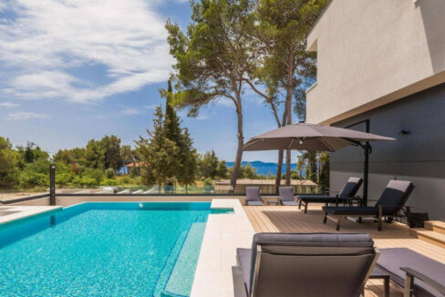 Wunderschöne Villa mit Meerblick in der Nähe von Zadar