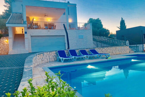 Haus mit Meerblick in der Nähe von Sibenik